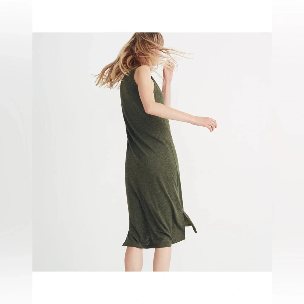 Madewell V-Neck Jersey Tank Dress